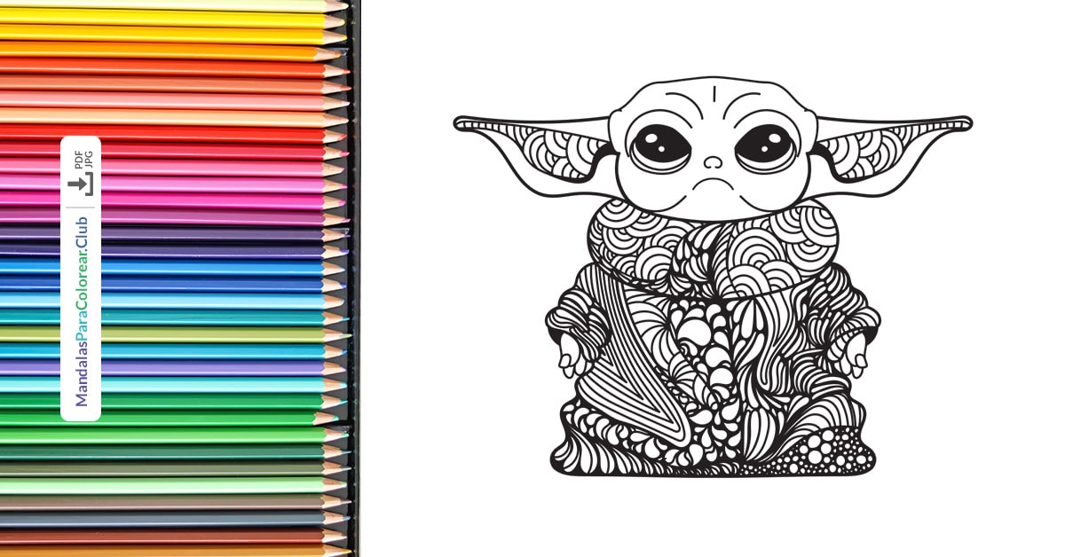 Featured image of post The Best 26 Dibujos Para Imprimir Y Colorear De Baby Yoda